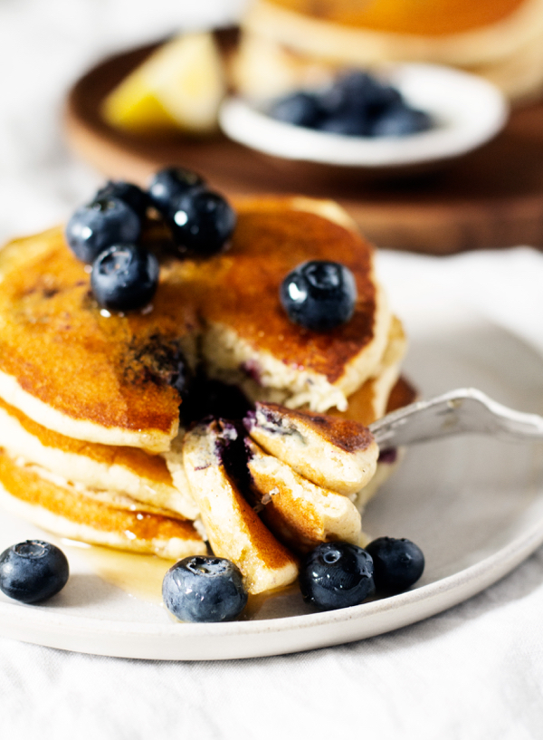 swedish mini-pancakes + berries - Adoring Kitchen