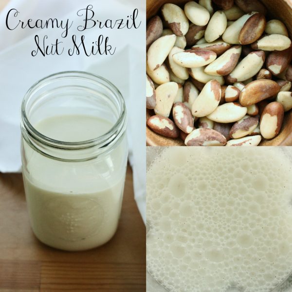 Creamy Raw, Vegan Brazil Nut Milk - The Full Helping