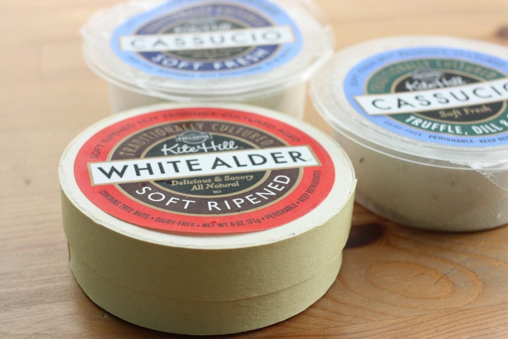 A New Kind of Non-Dairy Cheese: Artisanal Vegan Nut Milk Cheeses from