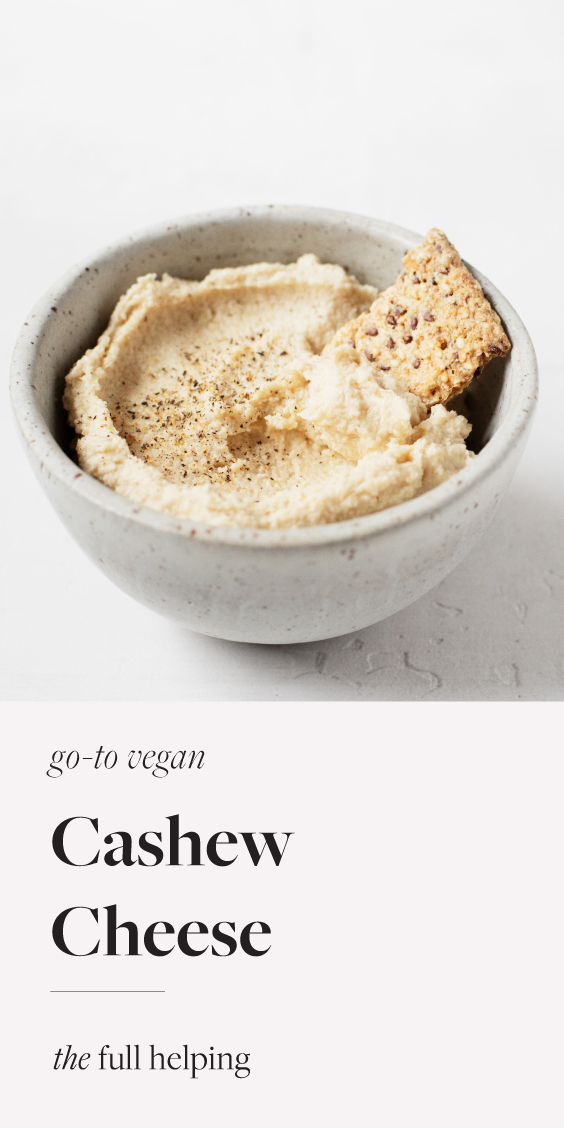 cashew cheese recipe no food processor