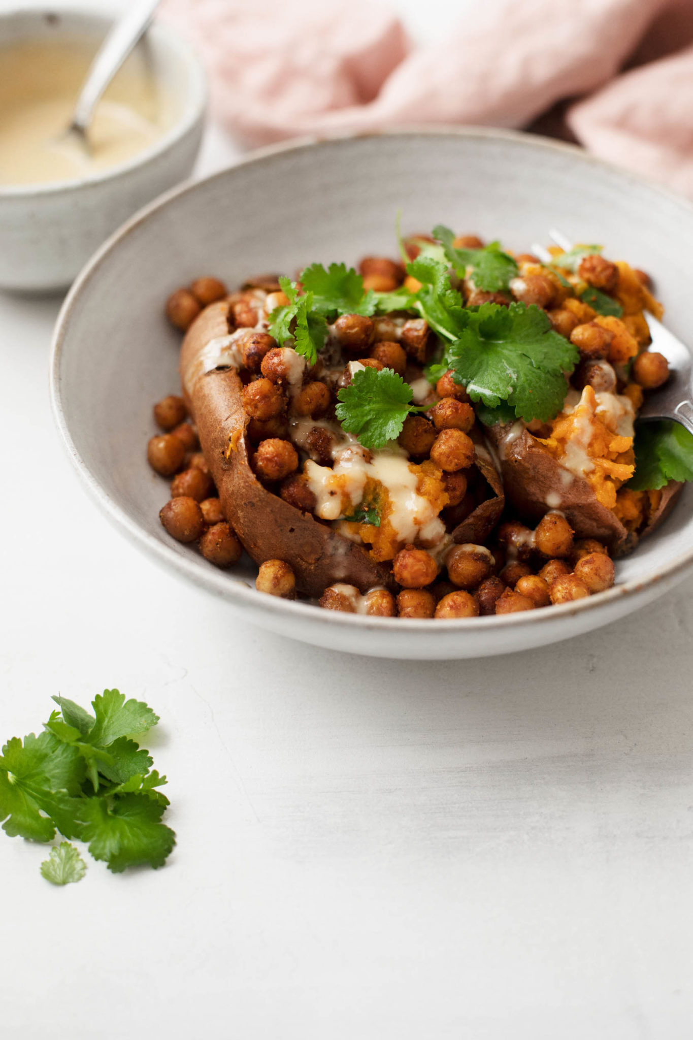 Tandoori Spiced Sweet Potatoes & Chickpeas | A Hearty Plant Based Meal