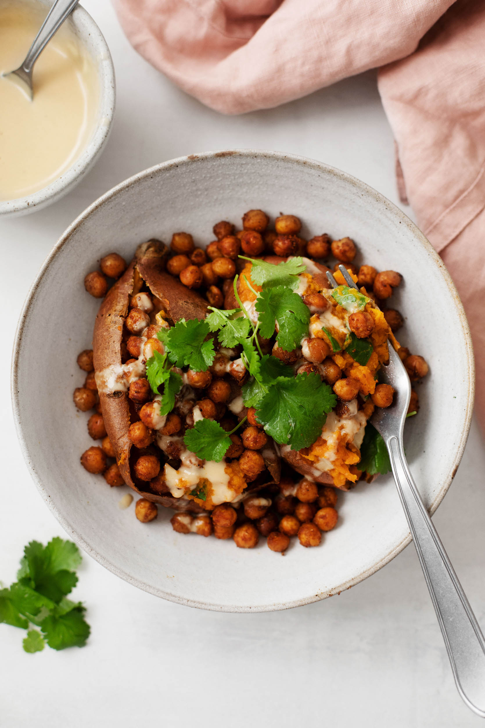 Tandoori Spiced Sweet Potatoes & Chickpeas | A Hearty Plant Based Meal