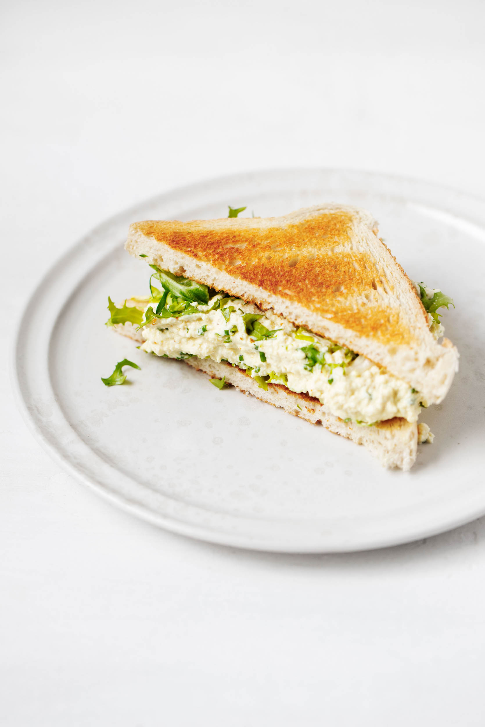 Simple, Flavorful Tofu Egg Salad | The Full Helping