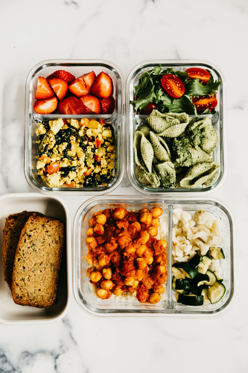 Vegan Meal Prep Lunch Ideas