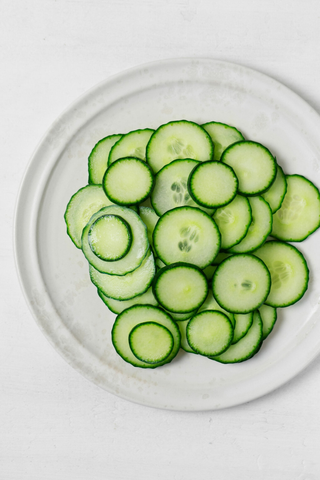 Quick Pickled Cucumber Slices